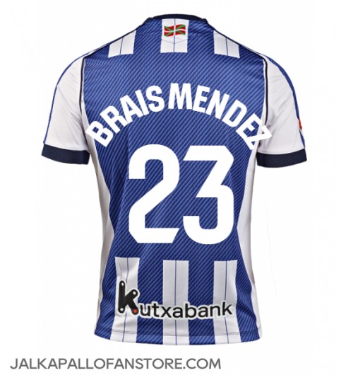 Real Sociedad Brais Mendez #23 Kotipaita 2025-26 Lyhythihainen Real Sociedad Brais Mendez #23 Kotipaita 2025-26 Lyhythihainen